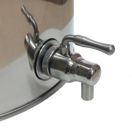 Kran ze stali nierdzewnej Italia 1/2" do bańki inox